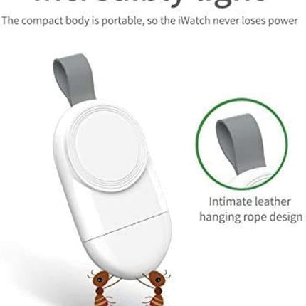 Charger for Apple Watch, Travel Car Charger, Portable USB Wireless Magnetic Fast Charging Compatible with for Apple Watch Series SE   7 8 6 5 4 3 2 1