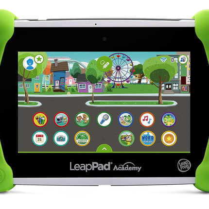 جهاز لوحي LeapFrog LeapPad Academy التعليمي للأطفال، أخضر